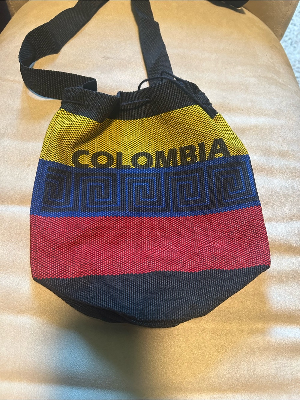 Colombia Flag Shoulder Bag - Yellow, Blue, Red